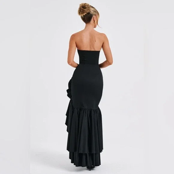 asos white midi dress Aashka, cocktail midi dress – Dina Melwani